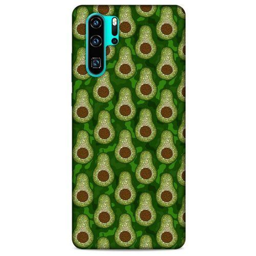Frutix Avokado 02 Huawei P30 Pro Kılıf Desenli Silikon