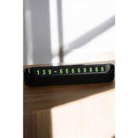 Araç İçi Numaratör Numaralık Torpido Üstü Açılır Kapanır Telefon Numarası Bırakma