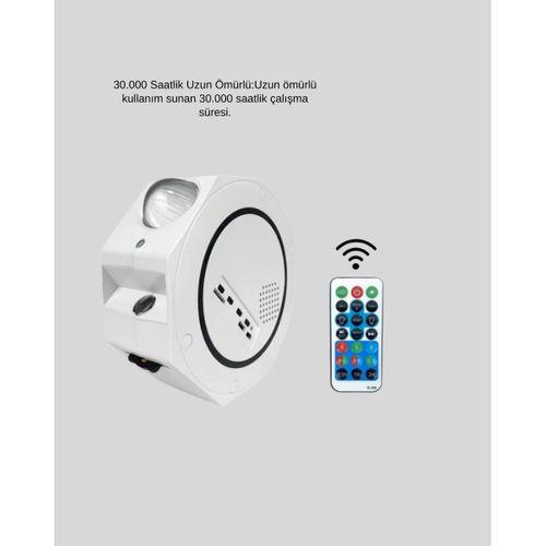 Taşınabilir 360° Ayarlanabilir Gökyüzü Projeksiyon Lambası