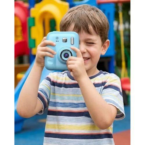 Çocuklar İçin Fotoğraf Makinesi Baskı Özellikli 4 Kağıt Rulo Hediyeli