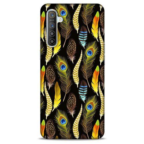Oppo Realme XT Kılıf Desenli Özel Seri Tüyler (7) Telefon Kılıfı