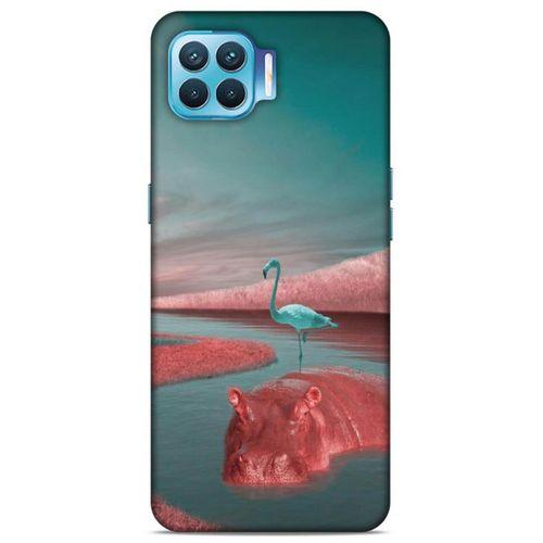 Lopard Oppo Reno 4 Lite Uyumlu Kılıf Manipülasyon ☻ (21) Koruyucu Kapak Baskılı