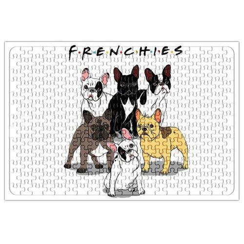 Frenchies Pug Köpek Puzzle 240 Parça Yapboz