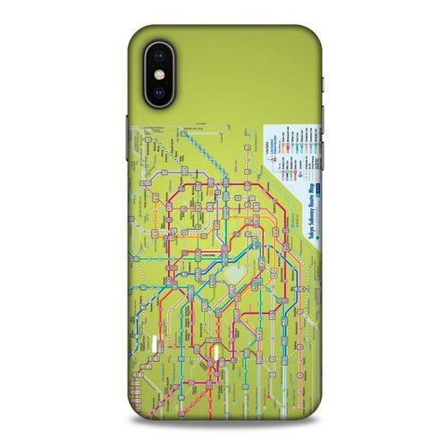 Apple iPhone XS Kılıf Japonya (32) Soft Silikon Kılıf Japonya Metro Haritası