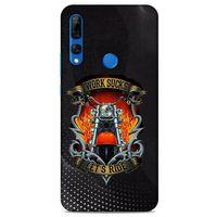 Huawei Y9 Prime 2019 Uyumlu Kılıf Motorsiklet (8) Baskılı Kılıf Harley Davidson