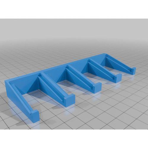 3D baskı çift şarjör askı aparatı (Bu ürün Sadece Plastik parçadır - Almadan Önce Soru Sorabilirsiniz)
