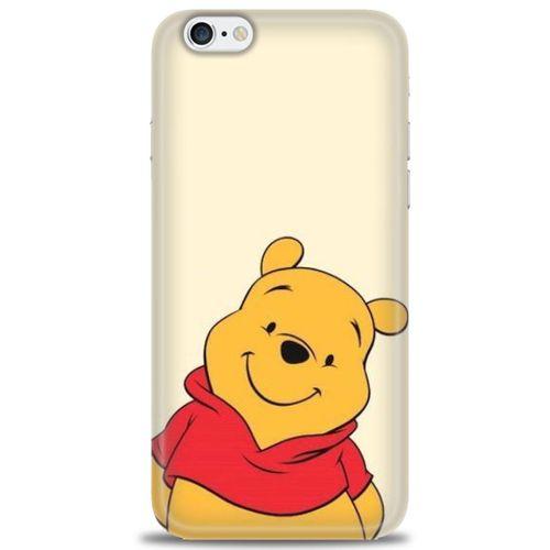 iPhone 6 Kılıf HD Baskılı Kılıf - Winnie the Pooh + Tam Ekran Koruyucu