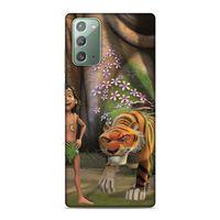 Samsung Galaxy Note 20 Kılıf Kaplan Cocuk Arka Kapak Silikon Koruma Full Koruyucu