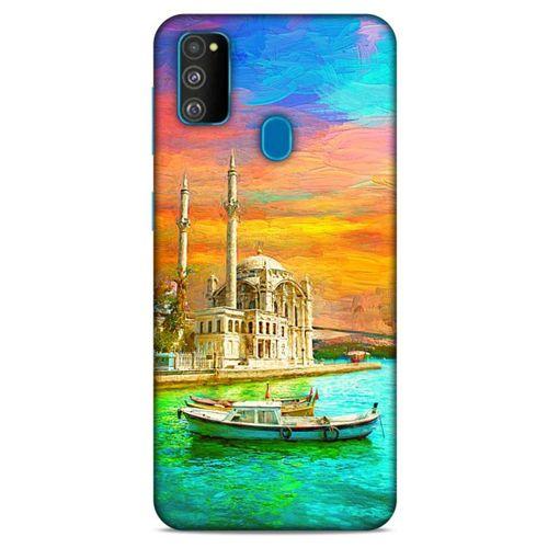 Cityx (36) Samsung Galaxy M30s Kılıf Silikon Kapak Desenli