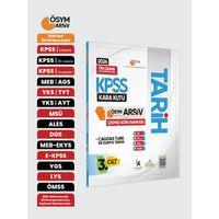 2026 KPSS Önlisans/Ortaöğretim Tarihin Kara Kutusu 3 Cilt ÖSYM Çıkmış Soru Bankası Konu Özetli Çözüm