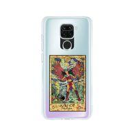 Redmi Note 9 Justice Valkryie Desenli Premium Şeffaf Silikon Kılıf