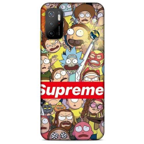 Xiaomi Poco M3 Pro Uyumlu Kılıf Rick And Morty (44) Tough Armor Kılıf Beth C-500A