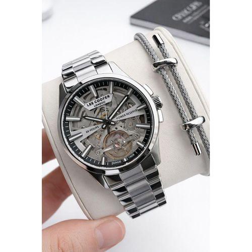 Lee Cooper 2 Yıl Garantili Otomatik Mekanizma İtalyan Bileklik Hediyeli 5 Atm Erkek Kol Saati LC.350