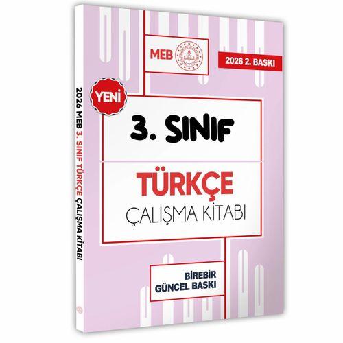 2026 MEB ÖDM İlkokul 3 Sınıf TÜRKÇE Çalışma Kitabı Alıştırmalı/Etkinlikli Soru Bankası BASKI ÜCRETİ