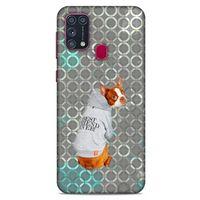 Samsung Galaxy M31 Kılıf Köpek Kıyafetleri (44) Tough Armor Kılıf Boston Terrier Eşofman
