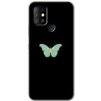 İnfinix Hot 10 Kılıf HD Desen Baskılı Arka Kapak - Butterfly Tree