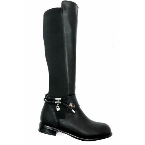 PUNTO 409032 Kadın Fermuarlı Riklalı Çizme