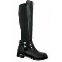 PUNTO 409032 Kadın Fermuarlı Riklalı Çizme