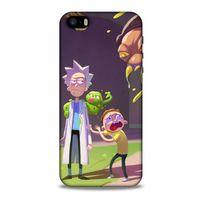 Apple Iphone 5S Uyumlu Kılıf Rick And Morty (31) TPU Kılıf Cronenberg Rick
