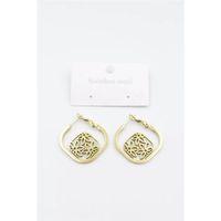 Çiçek Küpe - Altın