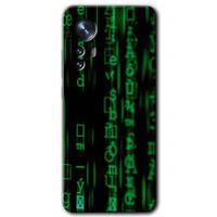 Xiaomi Mi 12 Kılıf HD Desen Baskılı Arka Kapak + Temperli Cam - Matrix