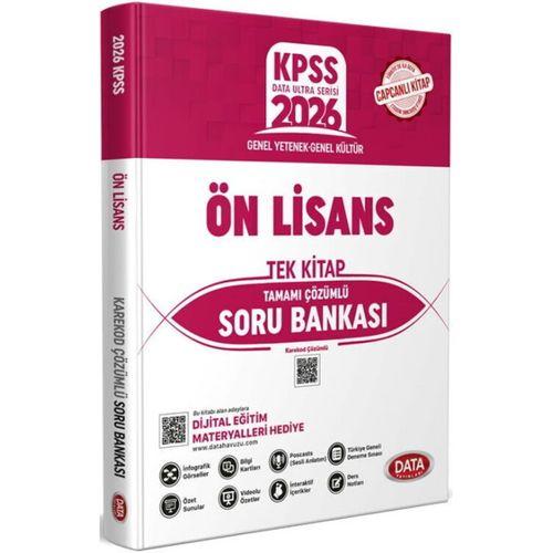 2026 KPSS Ön Lisans Soru Bankası Çözümlü Tek Kitap Data Yayınları