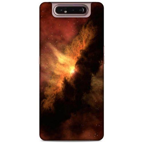 Lopard Samsung Galaxy A80 Uyumlu Kılıf Gece'S (2) Kabı Turuncu
