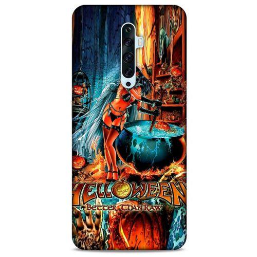Oppo Reno 2z Kılıf Almanya (10) Full Koruma Kılıfı Helloween