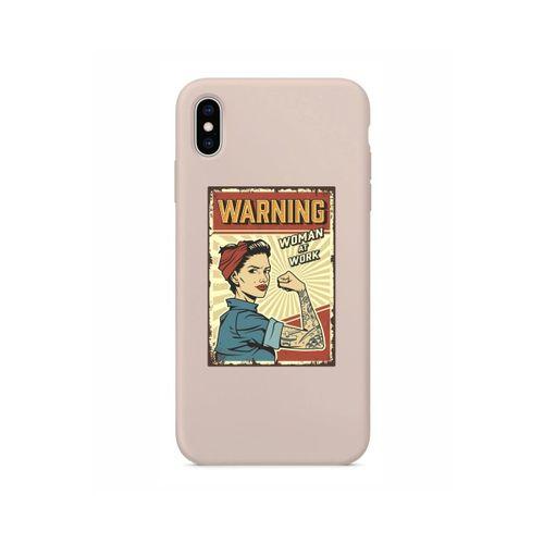 iPhone Xs Max Women At Work Pembe Lansman Kılıf
