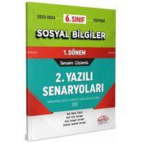 6. Sınıf Sosyal Bilgiler 1. Dönem Ortak Sınavı 2. Yazılı Senaryoları Tamamı Çözümlü Editör Yayınları