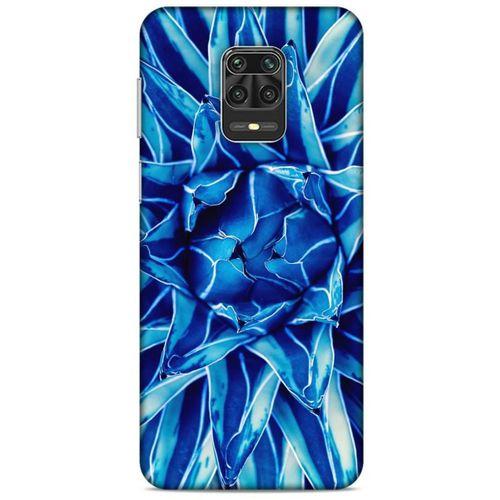 Lopard Xiaomi Redmi Note 9 Pro Uyumlu Kılıf Bahar (13) Silikon Kap Açık Mavi