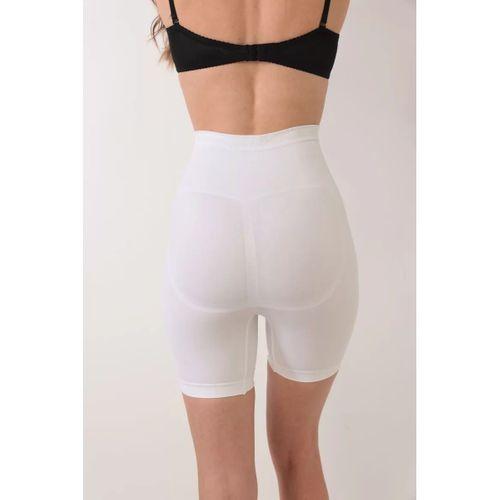 Beyaz Kadın Kalça Kaldırıcı Dikişsiz Korse - 760