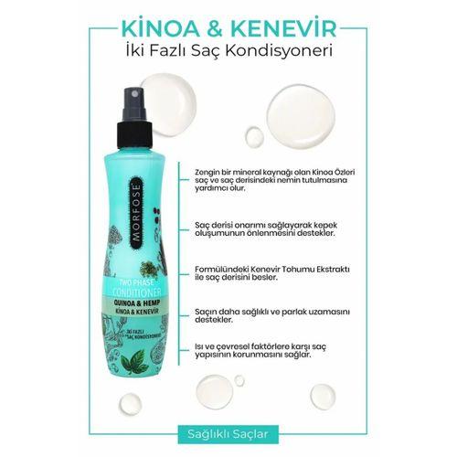 Çift Fazlı Kinoa & Kenevir Kondisyoner Fön Suyu 240 ML - mrfs