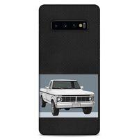 Lopard Samsung Galaxy S10 Plus Uyumlu Kılıf PickUpX (9) Kılıf İnci Beyazı