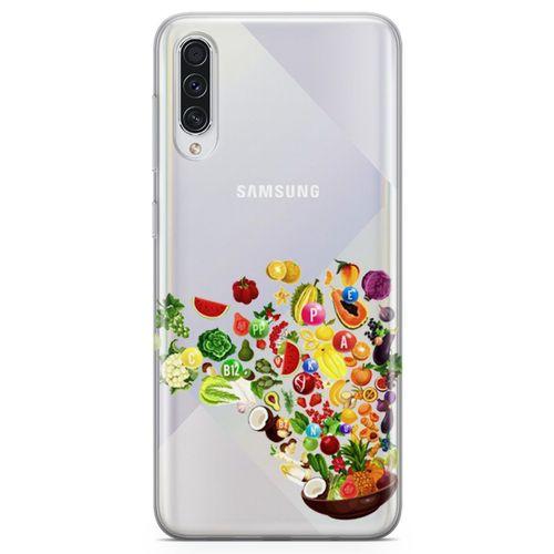Samsung Galaxy A30s Kılıf Vitamin Tablosu Arka Kapak Koruma Desenli Full Koruyucu