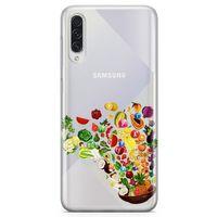 Samsung Galaxy A30s Kılıf Vitamin Tablosu Arka Kapak Koruma Desenli Full Koruyucu