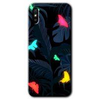 Xiaomi Redmi 9A HD Baskılı Kılıf + 9D Tam Ekran Koruyucu - Lighter Butterfly