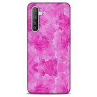 Realme XT Uyumlu Kılıf Pembe Delisi (41) Tank Kılıf Yazılı