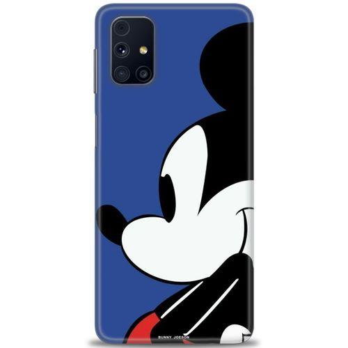 Samsung Galaxy M31S Kılıf HD Baskılı Kılıf - Micky Mouse + Tam Ekran Koruyucu