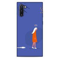 Samsung Galaxy Note 10 Kılıf Depresyon (36) Glitter Kılıf Yeşil Tonları