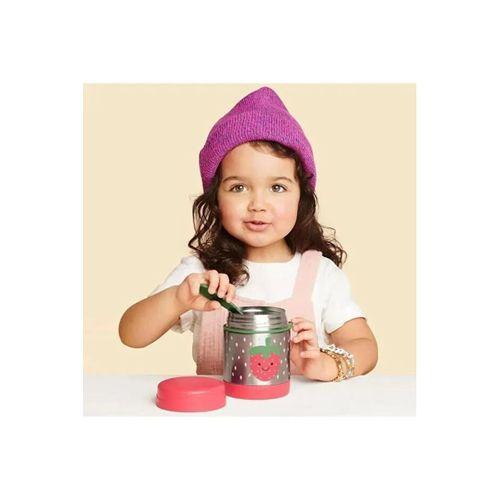 Skip Hop Zoo Paslanmaz Çelik Termos 325 ml Çilek