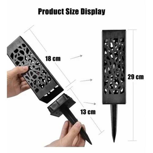 Dekoratif Solar Güneş Enerjili Bahçe Aydınlatması Yürüyüş Yolu Seti ( 6 Adet )