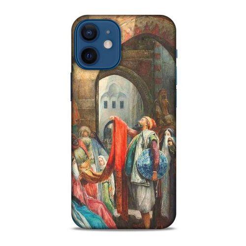 Apple iPhone 12 Mini Uyumlu Kılıf Ottoman (35) Fit Design Kılıf Tablo