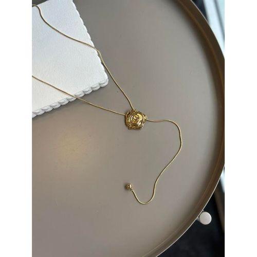 Gül Kolye - Altın