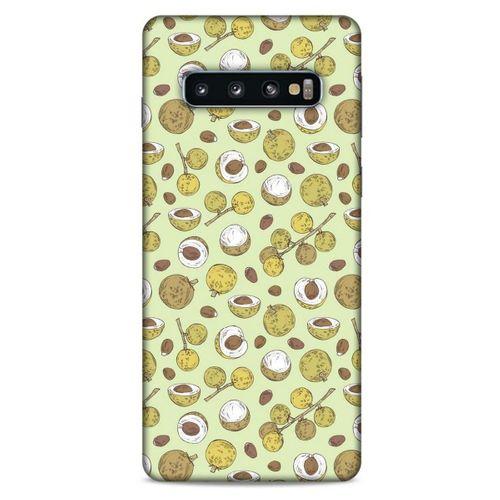 Frutix Longan 01 Samsung Galaxy S10 Kılıf Desenli Silikon