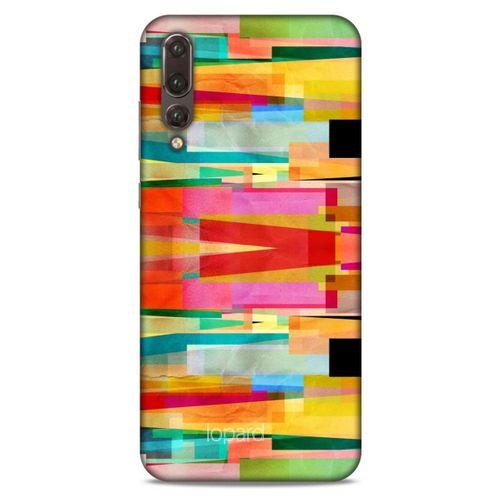 Huawei P20 Pro Kılıf Pastel Renkler (21) Koruyucu Kapak Yeşil Kırmızı