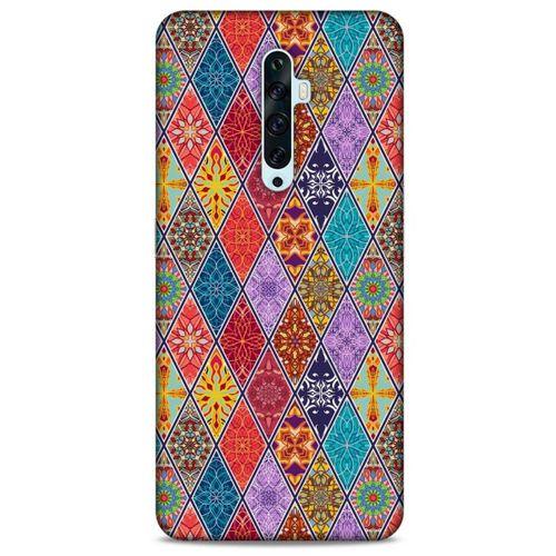 Ethnic Culture (4) Oppo Reno 2z Kılıf Silikon Kapak Desenli