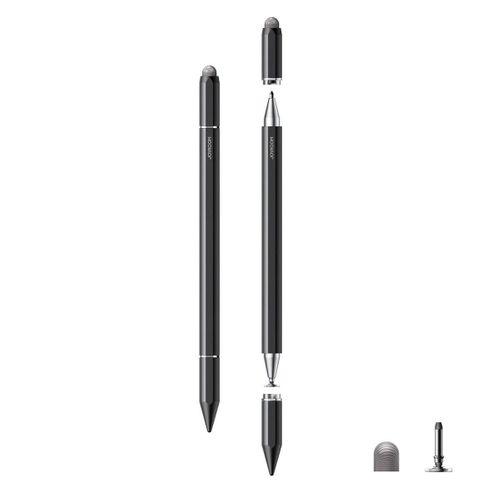 Joyroom 3'ü 1 Arada Manyetik Pasif Kapasitif Stylus Kalem - Siyah