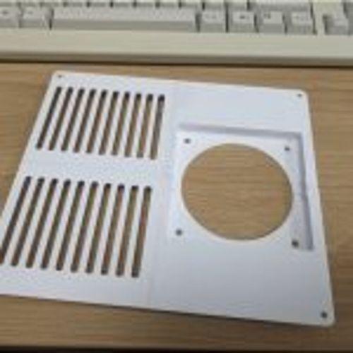 Desteksiz İnce FlashForge Adventurer 3 Alt Kapağı 80mm Anakart Soğutma Fanı (Bu ürün Sadece Plastik parçadır - Almadan Önce Soru Sorabilirsiniz)