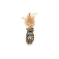 Beeztees Kedi Oyuncağı, Kediotu Balık, Tüylü, 12x3,5cm